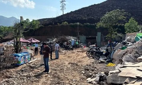 Đà Nẵng: Phát hiện bãi tập kết chất thải không phép ở Bà Nà
