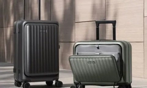 Vali doanh nhân Xiaomi Mijia: Thiết kế nắp trước, khóa TSA, giá chưa tới 2 triệu