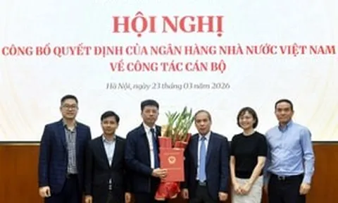 Ngân hàng Nhà nước bổ nhiệm lãnh đạo Cục An toàn hệ thống các tổ chức tín dụng