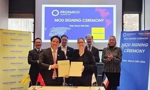 Nam A Bank và Proparco ký kết biên bản ghi nhớ hợp tác: Thúc đẩy nguồn lực tài chính xanh tại Việt Nam