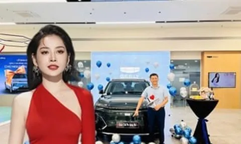 Ca sĩ Chi Pu khoe quà tặng bố là siêu phẩm Geely EX5 tiền tỷ: Vừa đẹp như mơ, vừa tiết kiệm đến mức khó tin