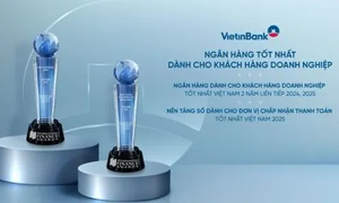 VietinBank ghi dấu ấn quốc tế với ‘cú đúp’ giải thưởng ngân hàng doanh nghiệp