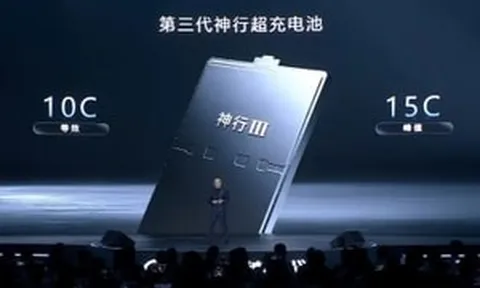 Đối tác VinFast tung pin xe điện sạc đầy trong 6 phút: Cú đòn choáng váng giáng thẳng vào BYD