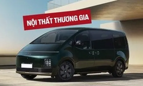 Hyundai Staria Limousine ra mắt: Nội thất như khoang hạng nhất cho ‘chủ tịch’, bản điện chạy gần 390km/sạc