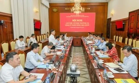 Đoàn Kiểm tra, giám sát số 12 của Bộ Chính trị làm việc với Ngân hàng Nhà nước