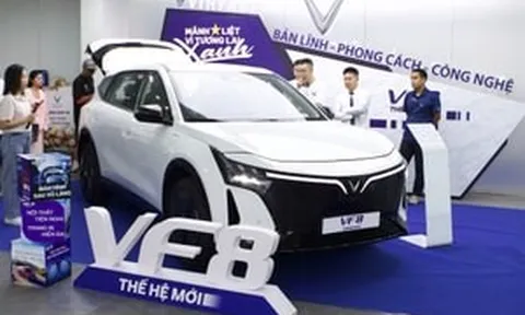 VinFast chính thức nhận cọc VF 8 thế hệ mới, ưu đãi 51 triệu đồng chỉ trong 8 'ngày vàng'