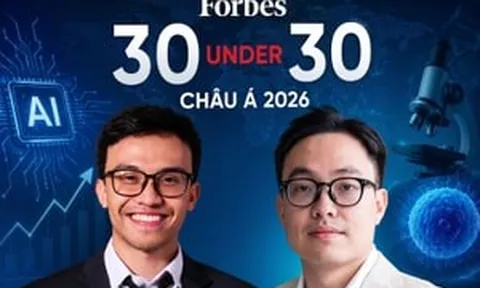 Vượt qua hơn 4000 bộ óc xuất sắc khắp châu lục, hai người con đất Việt vừa được gọi tên trên bảng vàng danh giá Forbes 30 Under 30 châu Á 2026 nhờ những cống hiến thay đổi cuộc sống