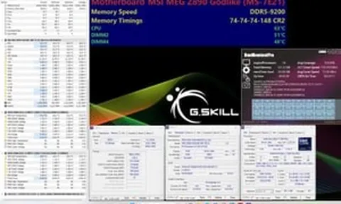 G.SKILL phô diễn RAM DDR5-9200 chạy siêu tốc chỉ với điện áp 1.1V