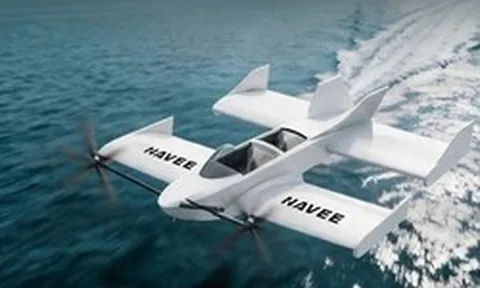 Phát minh như khoa học viễn tưởng của Trung Quốc sắp ra mắt: Máy bay kiêm thuyền chở khách, chạy 85 km/h không cần bằng phi công