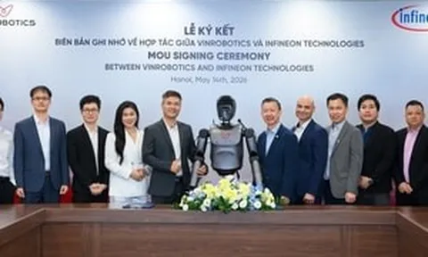VinRobotics hợp tác với 'ông lớn' bán dẫn Infineon phát triển robot thế hệ mới