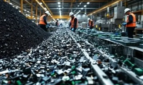 Không cần nghiền nát hay dùng axit độc hại, công nghệ này đang giúp những khối pin xe điện cũ nát ‘sống lại’ với 95% công suất