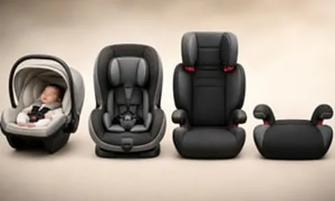 Trẻ 3 tháng tuổi chọn ghế an toàn nào để không bị phạt từ ngày 1/7?