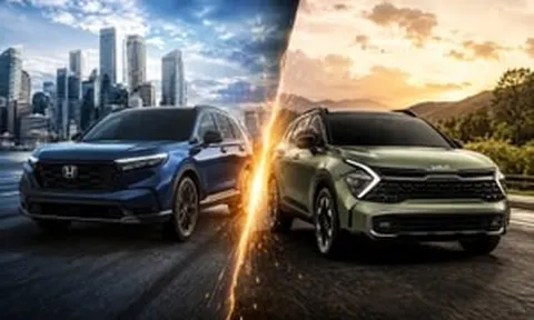 Bỏ hơn 1 tỷ nên mua CR-V hay Sportage Hybrid? Tân binh Hàn Quốc vừa về Việt Nam đã thách thức 'vua gầm cao cỡ C'