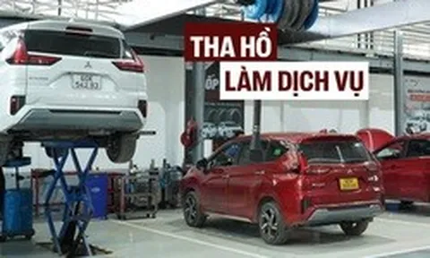 Xe bán ngày càng nhiều, Mitsubishi nâng cấp đại lý cho khách đỡ phải chờ lâu: Có nơi mới rộng 3.750m2, chứa 23 khoang sửa và đồng sơn