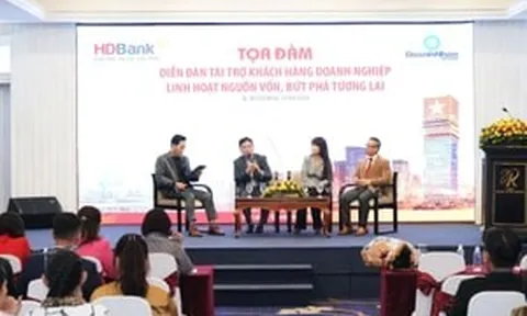 Chỉ 9,3% SME vay được vốn, HDBank dành 30.000 tỷ đồng hỗ trợ doanh nghiệp