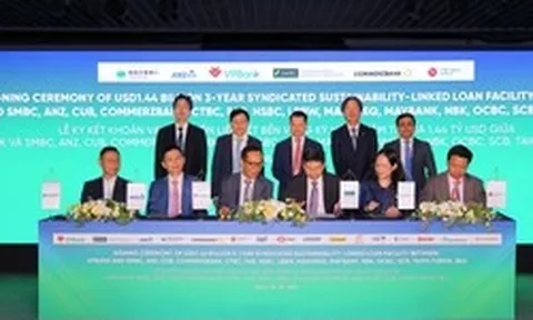 VPBank ký kết khoản vay hợp vốn liên kết bền vững đầu tiên trị giá 1,44 tỷ USD
