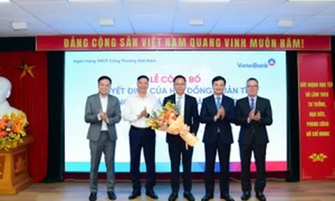 VietinBank có Phó Tổng Giám đốc mới
