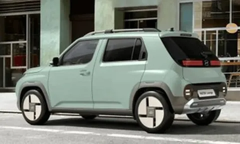 Ra mắt Hyundai 'Grand i10' điện: Nội thất hạng sang, bọc da thật, sạc 30 phút, tầm hoạt động 360km, giá từ 750 triệu
