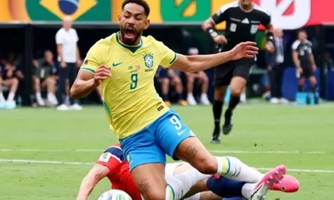 Brazil - Na Uy (hiệp 2) 0-0: Nhiều cơ hội mười mươi bị phung phí
