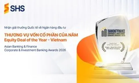 SHS nhận giải Asian Banking & Finance Awards 2026, khẳng định dấu ấn Investment Banking