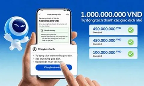 Dòng tiền kinh doanh cần đi nhanh: ACB ONE nâng cấp gợi ý tách lệnh chuyển khoản từ 500 triệu đồng trở lên