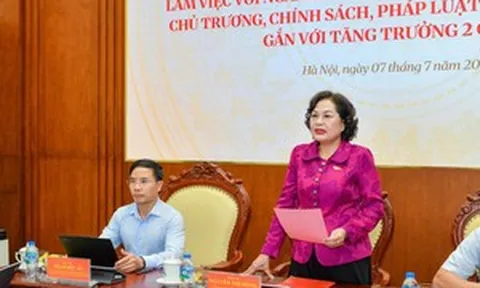 Phó Chủ tịch Quốc hội Nguyễn Thị Hồng có chỉ đạo ‘nóng’ tới Ngân hàng Nhà nước