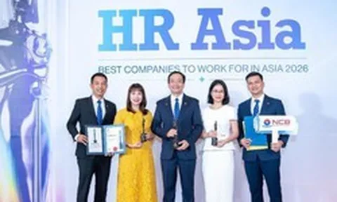 NCB thắng lớn tại HR Asia Awards 2026 với 3 giải thưởng danh giá