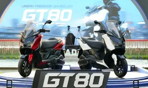 Yadea GT80 ra mắt: Thiết kế tựa Yamaha Xmax, ngập công nghệ đe dọa Honda PCX