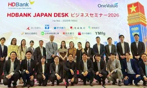 HDBank xây dựng 'cánh tay nối dài' để đón gần 100 doanh nghiệp Nhật Bản