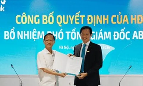 ABBank có Phó Tổng Giám đốc mới: Từng làm quản lý cấp cao tại Vietcombank, Techcombank, ACB…