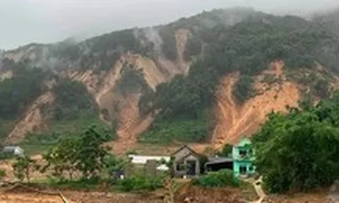 Hình ảnh bản làng ở Lai Châu bị lũ quét tàn phá