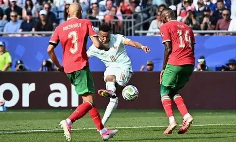 Anh - Pháp (hiệp 1) 1-0: Declan Rice ghi 'siêu phẩm' mở tỉ số