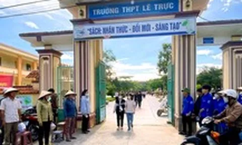 Quảng Trị khởi tố 2 giáo viên liên quan tiêu cực ở kỳ thi tốt nghiệp tại Trường THPT Lê Trực