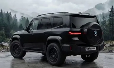 Rò rỉ hình ảnh mẫu SUV bí ẩn từ BMW: Cỗ máy địa hình 738 mã lực đe dọa vị thế G-Class