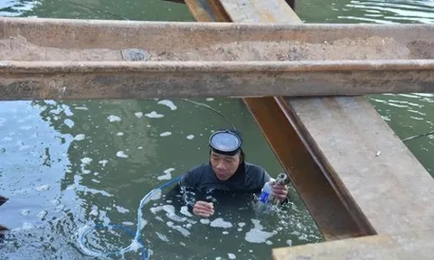 'Đại phẫu' đập ngăn mặn từng lớn nhất Đông Nam Á giữa lòng sông Hương