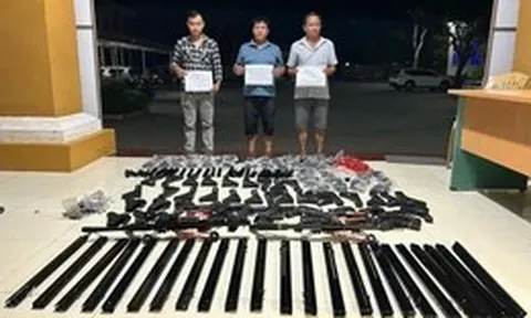 Thanh Hóa: Triệt xóa đường dây mua bán linh kiện lắp ráp súng ná