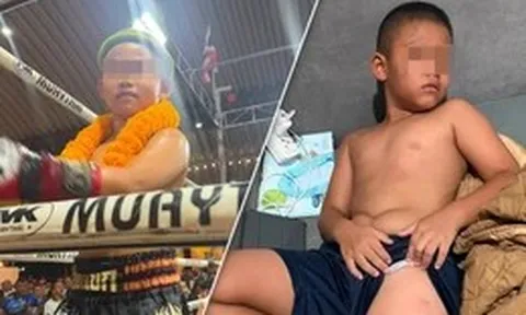 Thái Lan gây tranh cãi khi đưa trẻ em lên võ đài bạo lực