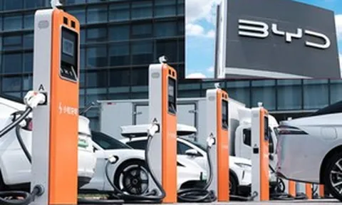 BYD vừa đăng ký trụ sạc mới tại Việt Nam: Khác xa loại sạc 9 phút ở Trung Quốc