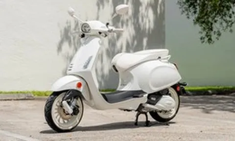Vespa bản đặc biệt 'bay' gần 50 triệu đồng dù chỉ chạy 135km