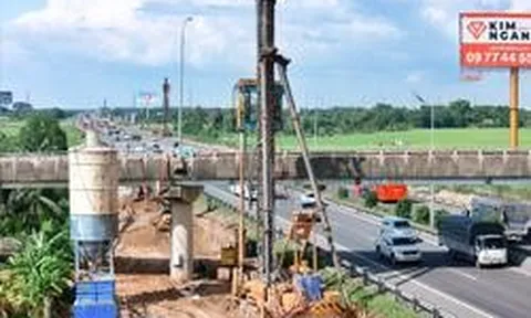 Cận cảnh dự án hơn 36.000 tỷ đồng mở rộng cao tốc kết nối TP.HCM với miền Tây