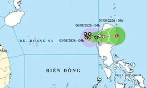 Bão số 3 vừa hình thành trên Biển Đông