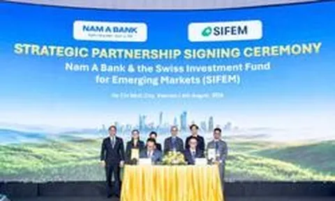 Nam A Bank đón dòng vốn xanh từ Thụy Sĩ, nâng tổng quy mô huy động vốn quốc tế gần 350 triệu USD