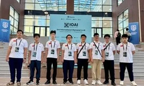 7/8 học sinh Việt Nam đoạt huy chương Olympic trí tuệ nhân tạo quốc tế