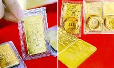 Giá vàng nhẫn trơn, vàng miếng sáng 12/8 tại SJC, PNJ, DOJI, Bảo Tín Minh Châu và Bảo Tín Mạnh Hải