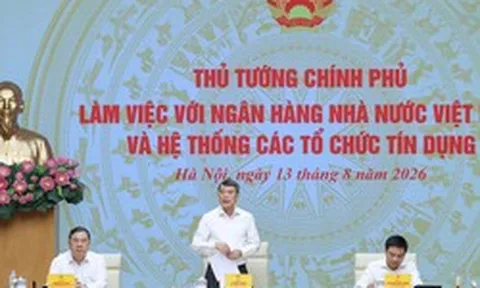 Thủ tướng Chính phủ làm việc với Ngân hàng Nhà nước và hệ thống các tổ chức tín dụng