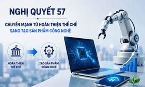 Triển khai Nghị quyết 57: Chuyển mạnh từ hoàn thiện thể chế sang tạo sản phẩm công nghệ