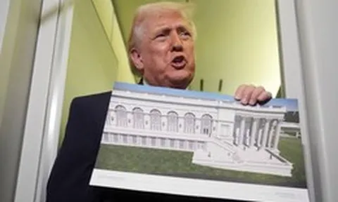 Ông Trump đấu đến cùng để xây phòng khiêu vũ 400 triệu USD tại Nhà Trắng