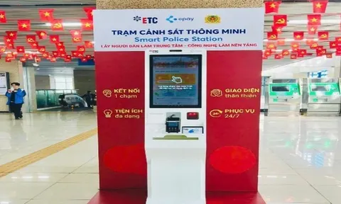 Hà Nội ra mắt "Trạm Cảnh sát thông minh": Giúp người dân trình báo, phản ánh, gọi khẩn cấp SOS