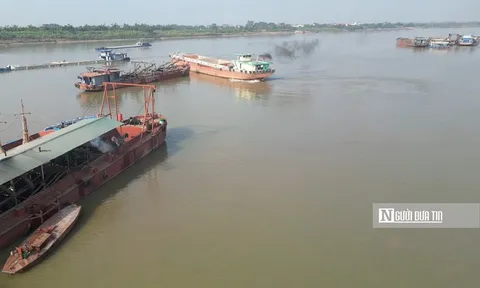 Hưng Yên: Nhiều tồn tại trong khai thác mỏ cát TH12 của Công ty TNHH xây dựng Nam Trung Hải