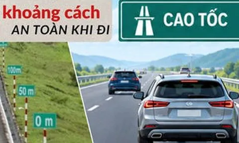 Lái xe trên cao tốc: Căn khoảng cách thế nào để không bị phạt?